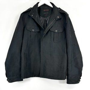 Vintage Voyager Black “Navigator” Jacket sz XL
